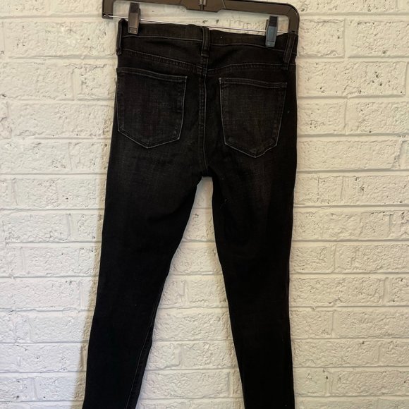 Gap True Skinny 24R Black Denim Jeans - Picture 2 of 2